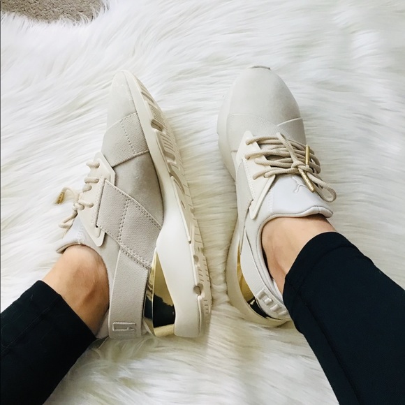 PUMA Muse Lace Up Sneakers - Picture 4 of 8